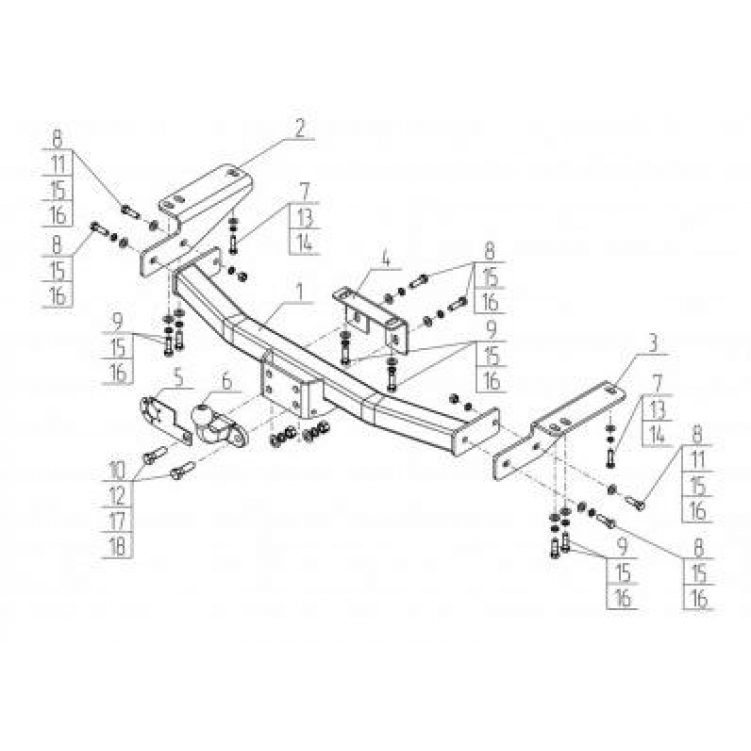 Купить фаркоп toyota land cruiser prado j120 2003-2009, j150 2009- ty 50 avtos по цене 11 430 р. Низкие цены. Большой выбор. Доставка по всей России. Интернет-магазин в Москве. Только положительные отзывы!