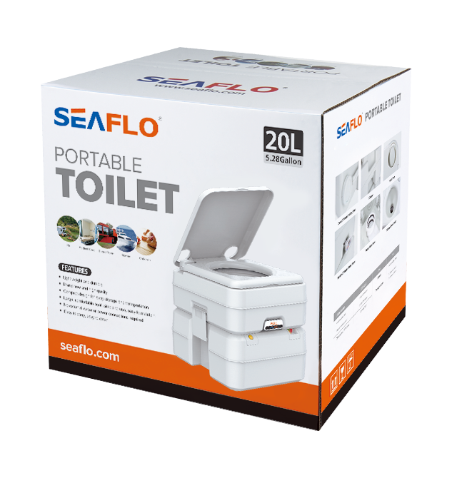 Портативный многофункциональный унитаз 20л, SeaFlo