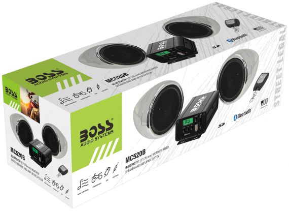 Купить аудиосистема для мотоцикла boss audio mc520b 600 вт (хром) по цене 33 500 р.. Низкие цены. Большой выбор. Доставка по всей России.  Интернет-магазин в Москве. Только положительные отзывы!