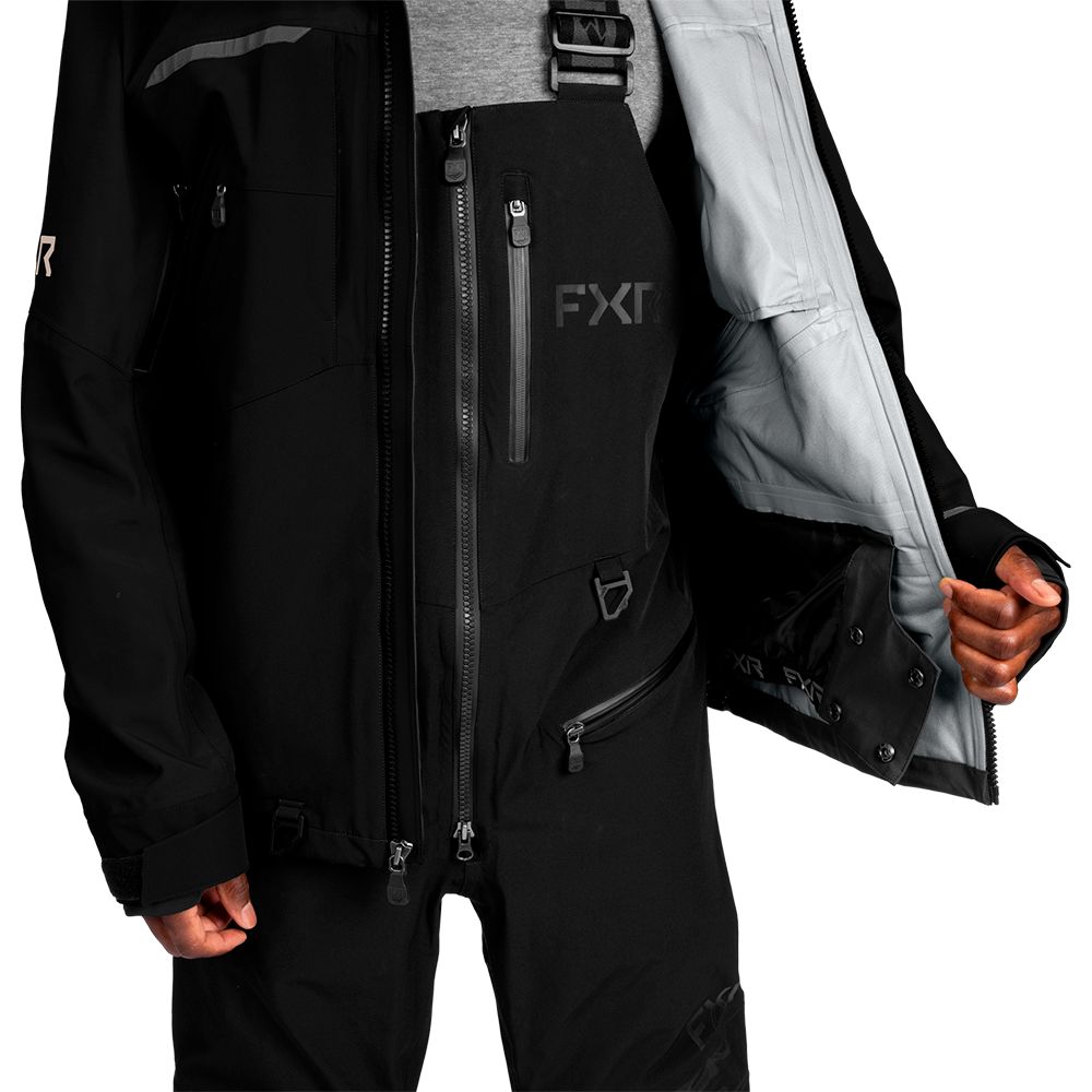 Куртка FXR Ridge Pro Trilaminate  с утеплителем Black, 2XL