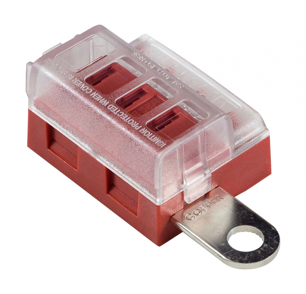 Купить блок на 4 предохранителя atc/ato с крышкой для монтажа на клемму акб по цене  Низкие цены. Большой выбор. Доставка по всей России. Интернет-магазин в Москве. Только положительные отзывы!