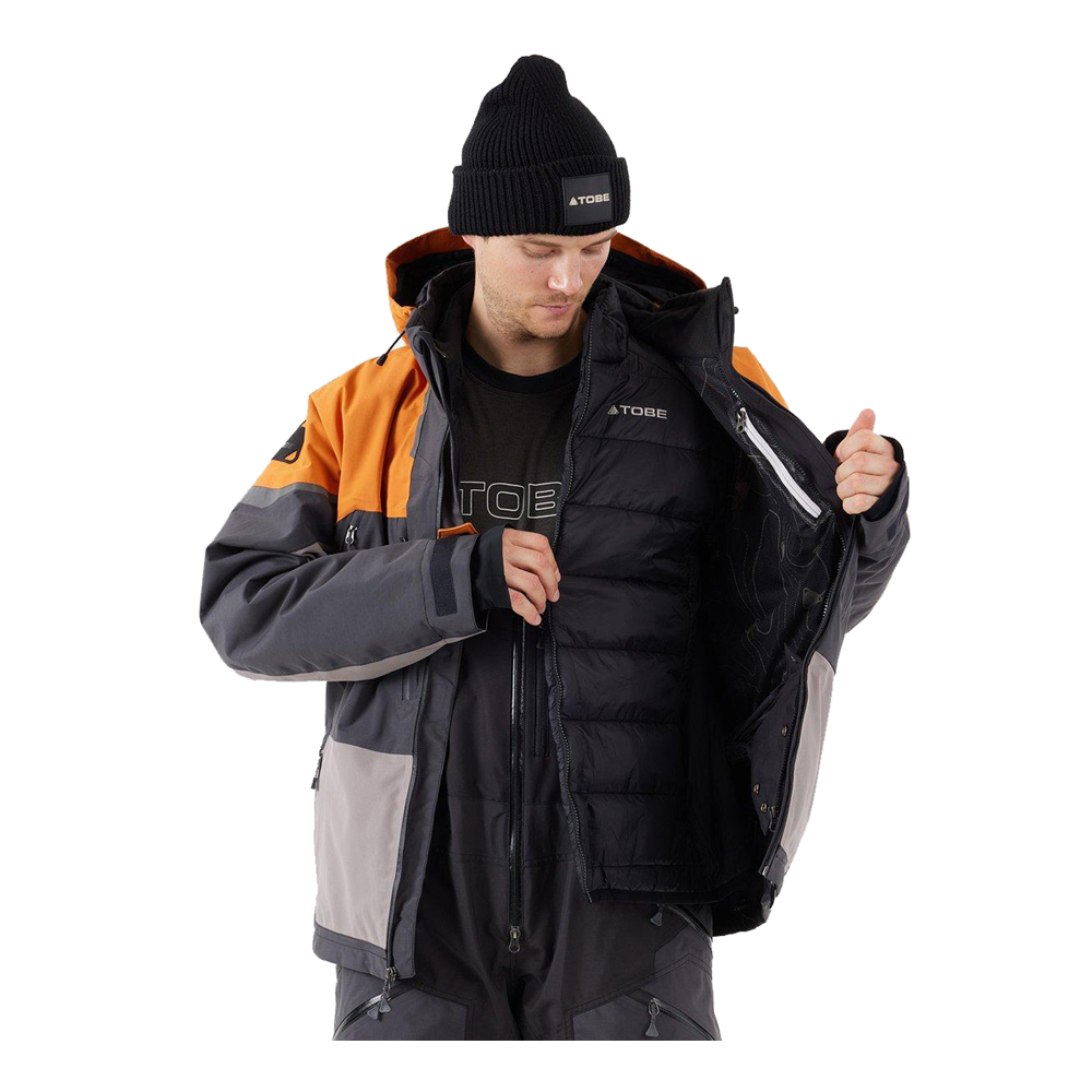 Куртка Tobe Contego 3-в-1 с утеплителем Marmalade, M
