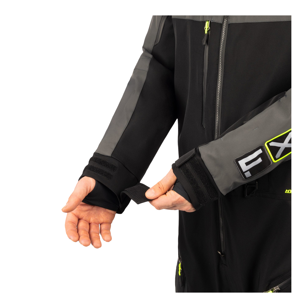 Комбинезон FXR Maverick без утеплителя Black/Charcoal/Hi Vis, L