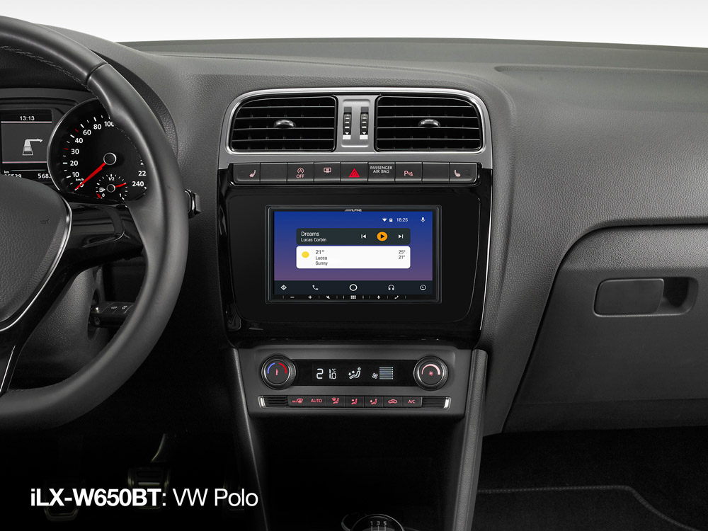 Цифровой медиа-ресивер с Apple CarPlay и Android Auto ALPINE iLX-W650BT
