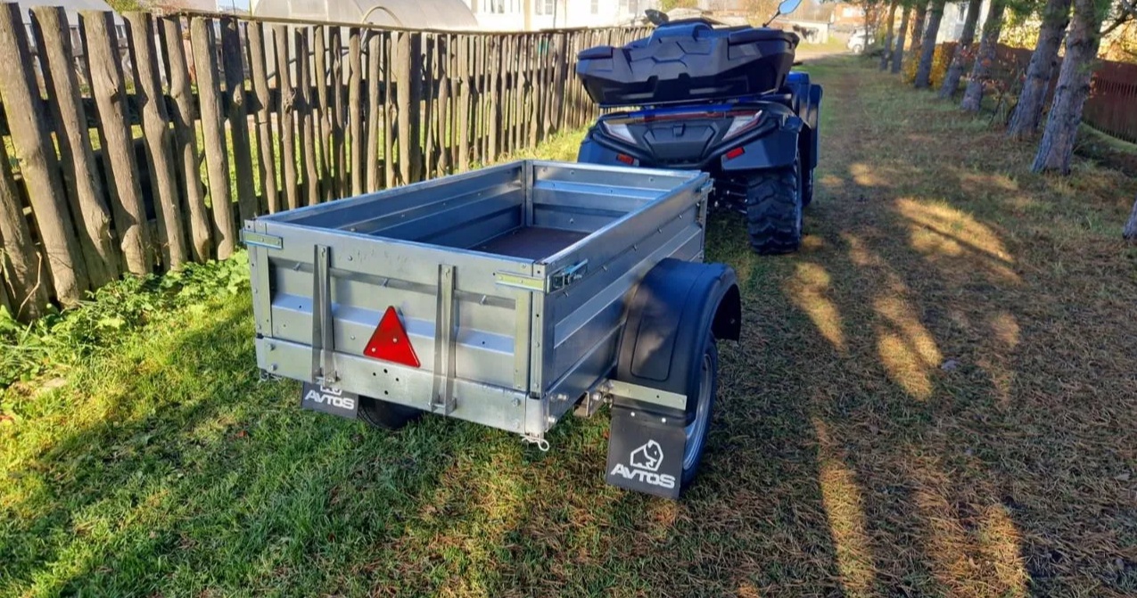 Прицеп для квадроцикла AvtoS 1500 A15A1B ATV для квадроцикла ATV по низкой цене в Москве. Можете купить недорого и в наличии!Доставка по России. Всего 55 200 р.
