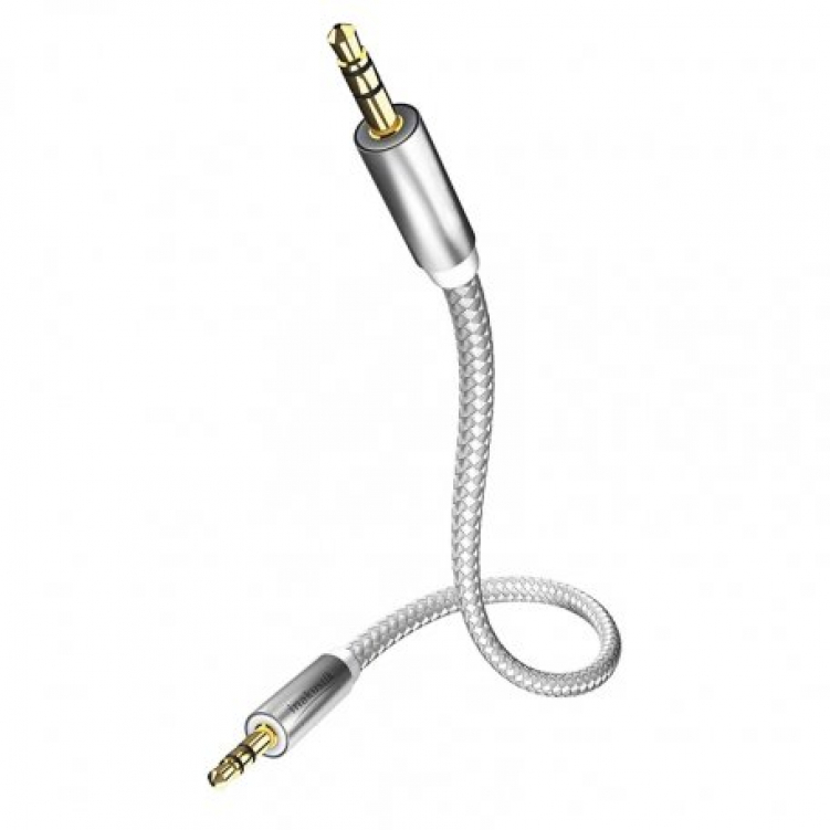 INAKUSTIK Premium MP3 Audio Cable, 3.5 Phone plug, 1.5 m, 004101015