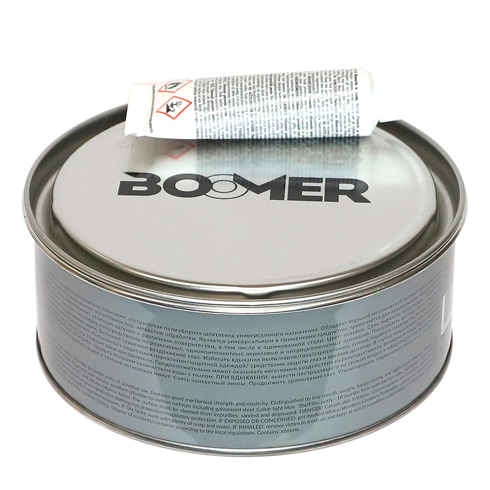 Купить шпатлевка полиэфирная универсальная boomer space (0,5+0,015 кг) по цене 679 р. Низкие цены. Большой выбор. Доставка по всей России. Интернет-магазин в Москве. Только положительные отзывы!