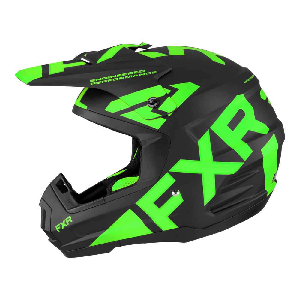 Шлем FXR Torque Team Black/Lime, M