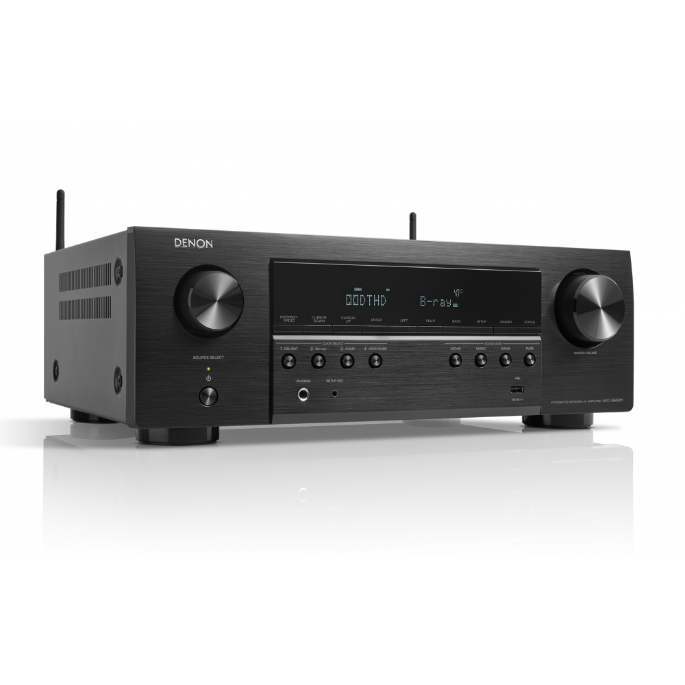 Домашний кинотеатр DENON AVCS660HBKE2 Polk Monitor XT2