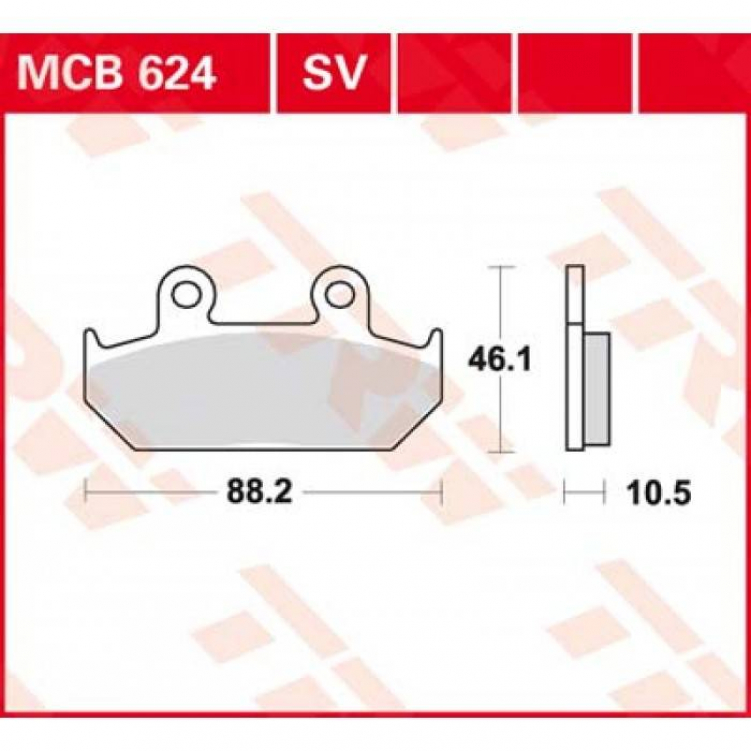Купить колодки тормозные (серия sinter street sv) mcb624sv по цене . Низкие цены. Большой выбор. Доставка по всей России. Интернет-магазин в Москве. Только положительные отзывы!