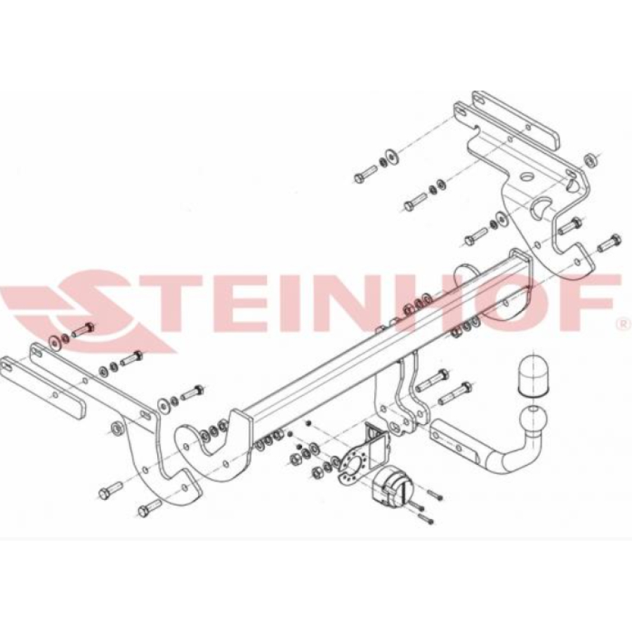 Купить фаркоп toyota yaris хетчбек 2014-2020 - t-231 steinhof по цене  Низкие цены. Большой выбор. Доставка по всей России. Интернет-магазин в Москве. Только положительные отзывы!