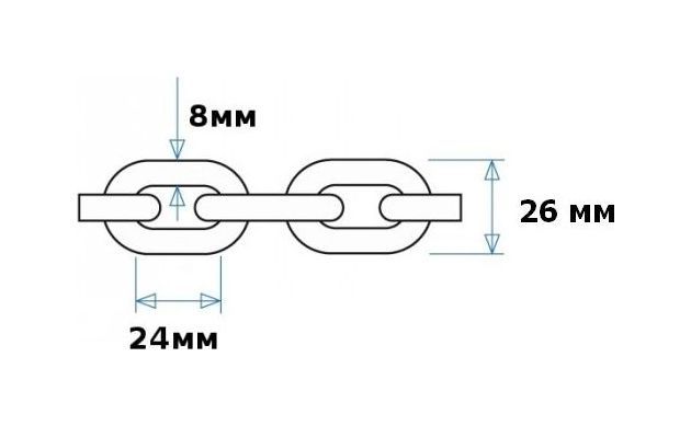 Купить цепь якорная нержавеющая 8 мм, din766, marine rocket по цене 1 583 р. Низкие цены. Большой выбор. Доставка по всей России. Интернет-магазин в Москве. Только положительные отзывы!