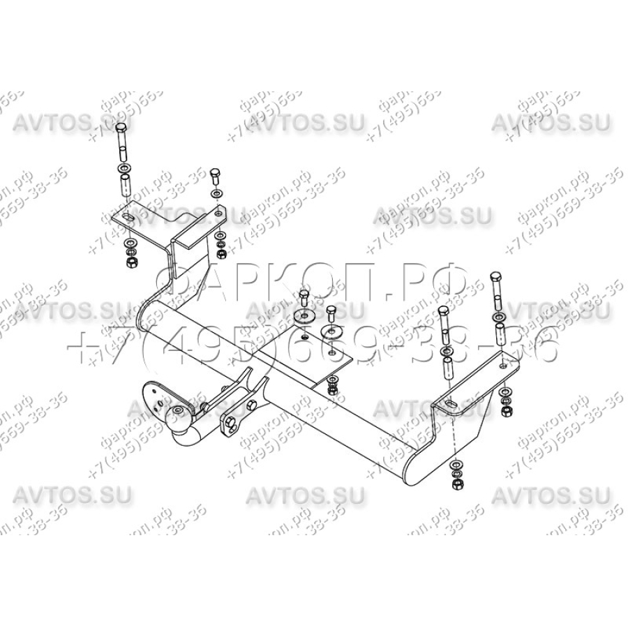 Купить фаркоп ваз 2110, 2111, 2112, 2170, 2171, 2172 1996- vaz-60 avtos по цене 5 688 р. Низкие цены. Большой выбор. Доставка по всей России. Интернет-магазин в Москве. Только положительные отзывы!