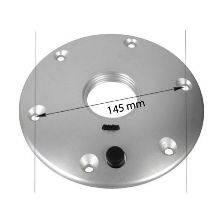 Купить стойка столешницы 675 мм вкручивается в основание, анодированный алюминий по цене  Низкие цены. Большой выбор. Доставка по всей России. Интернет-магазин в Москве. Только положительные отзывы!