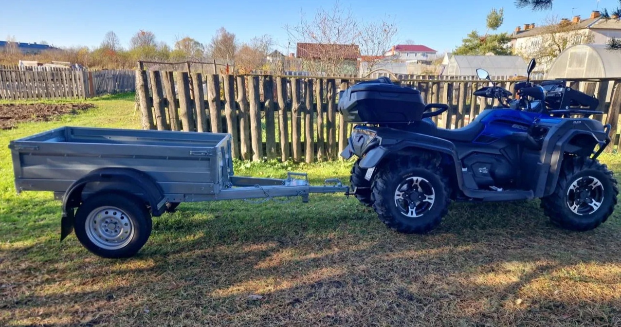 Прицеп для квадроцикла AvtoS 1500 A15A1B ATV для квадроцикла ATV по низкой цене в Москве. Можете купить недорого и в наличии!Доставка по России. Всего 55 200 р.