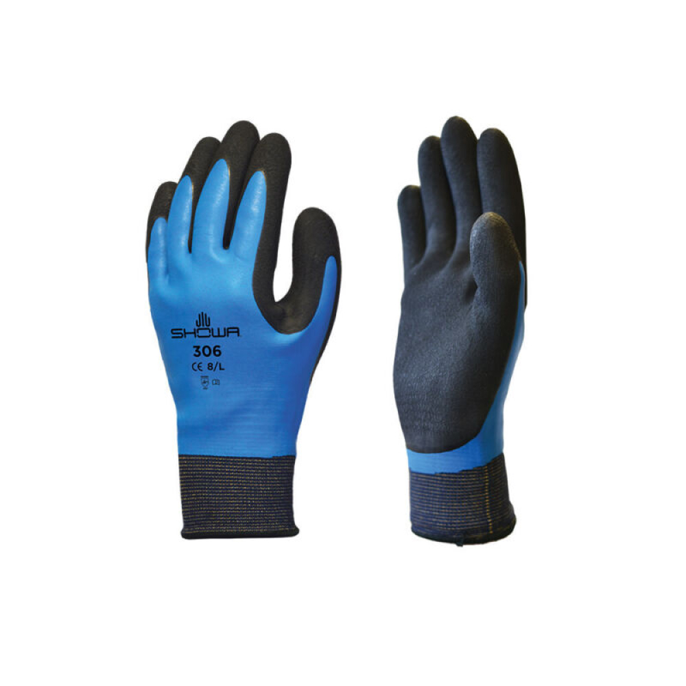 Перчатки защитные SHOWA Hold Durable 306 Blue, M
