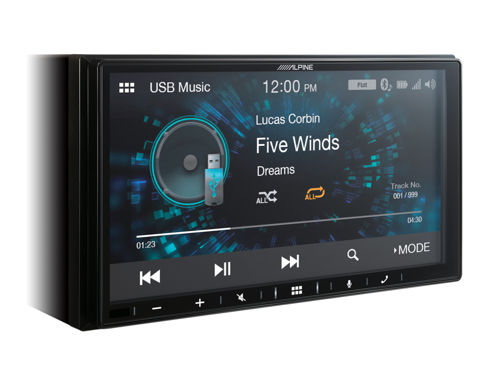 Цифровой медиа-ресивер с Apple CarPlay и Android Auto ALPINE iLX-W650BT