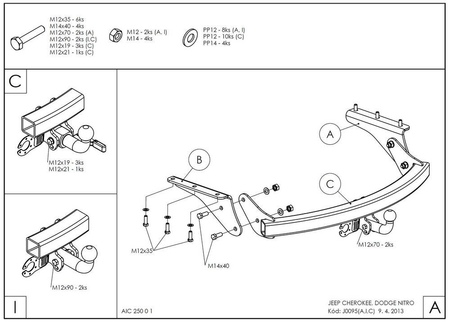 Купить фаркоп jeep cherokee 2007-2013, dodge nitro 2007-2012 - j009c galia по цене 34 192 р. Низкие цены. Большой выбор. Доставка по всей России. Интернет-магазин в Москве. Только положительные отзывы!