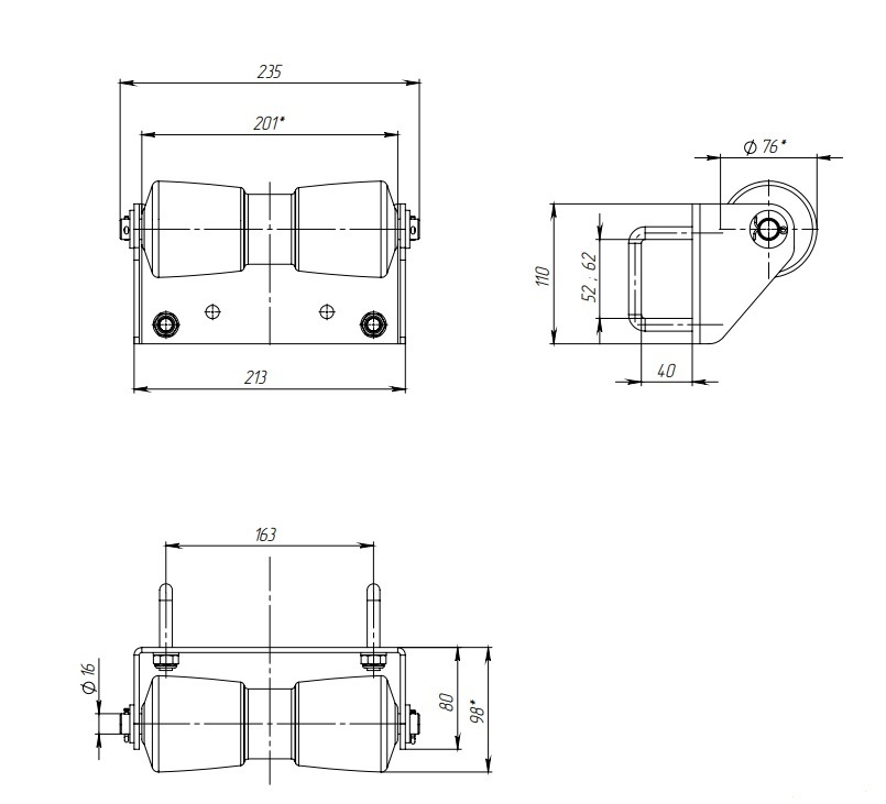 Купить килевой ролик на профиль 100x50 практик по цене 3 800 р. Низкие цены. Большой выбор. Доставка по всей России. Интернет-магазин в Москве. Только положительные отзывы!