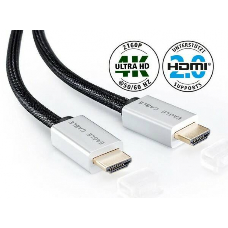 HDMI кабель EAGLE CABLE DELUXE II High Speed HDMI Ethern. 15,0 m, 10012150