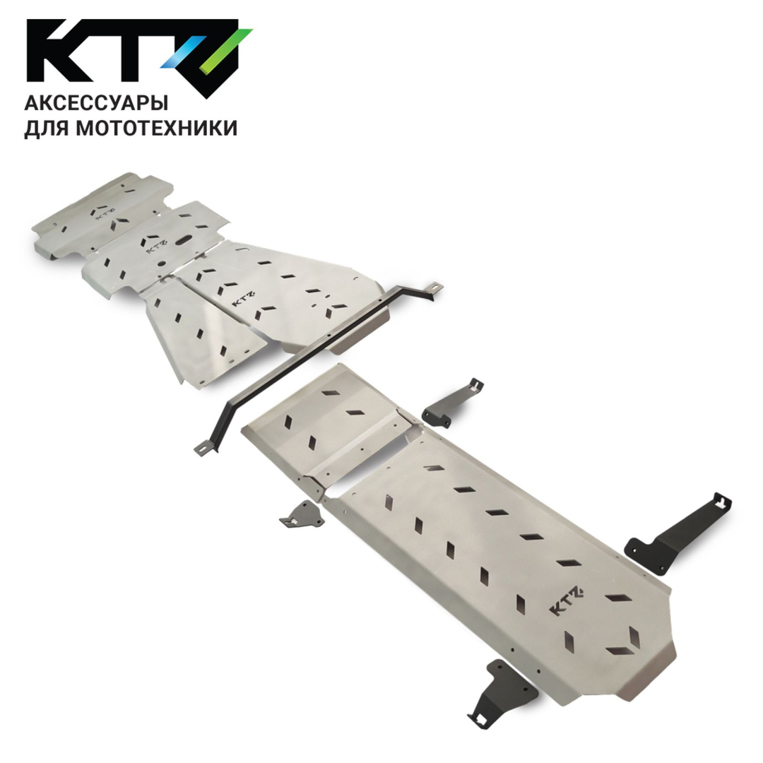 Комплект защит для TANK 500_TANK 300 4WD АКПП 2023+ KTZ