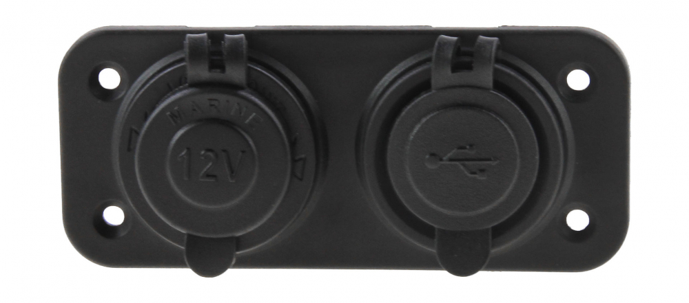 Купить панель с usb-разъемом 5в 2.1а и прикуривателем aes121438pu по цене  Низкие цены. Большой выбор. Доставка по всей России. Интернет-магазин в Москве. Только положительные отзывы!