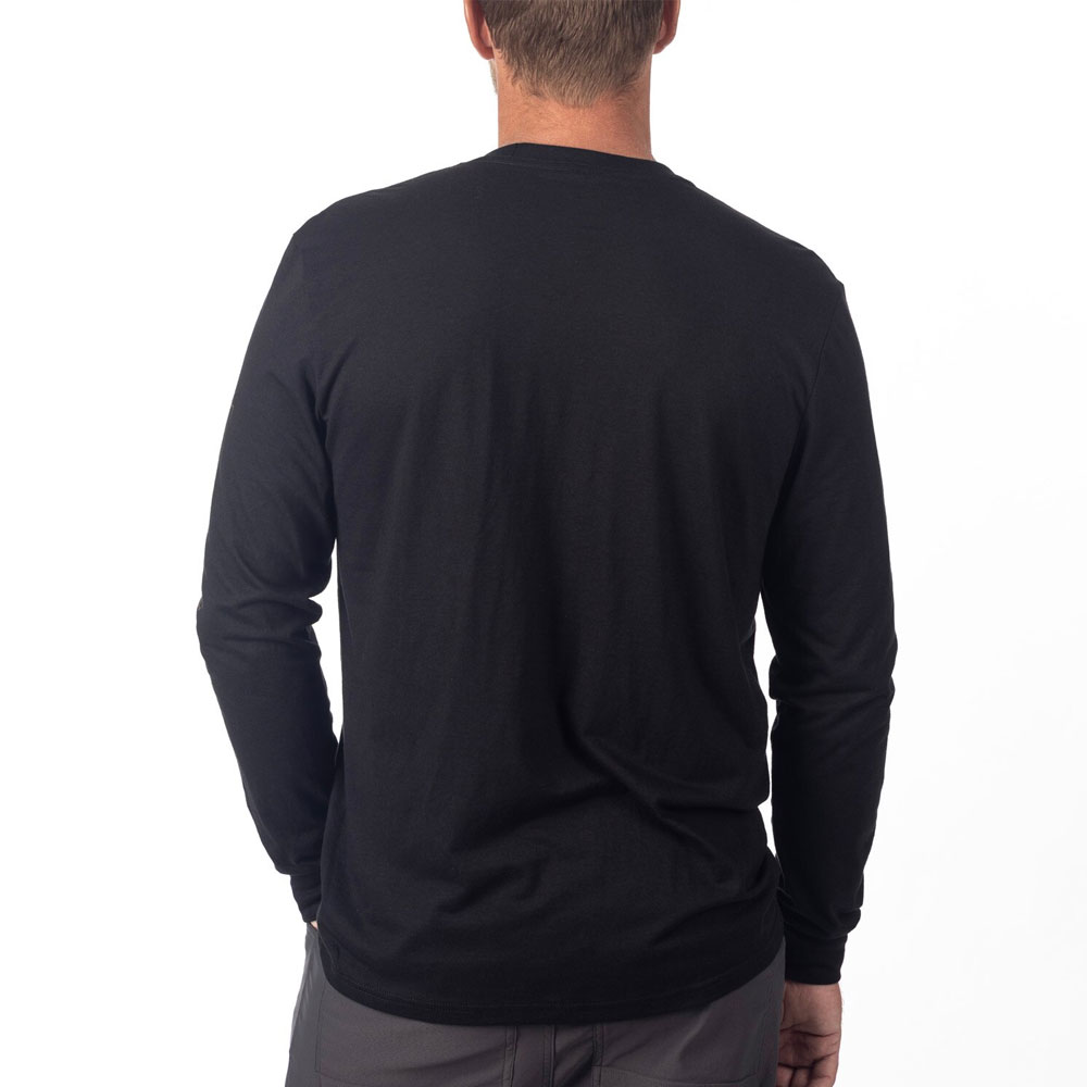 Лонгслив Klim Tri-Blend Black - Breen, XL