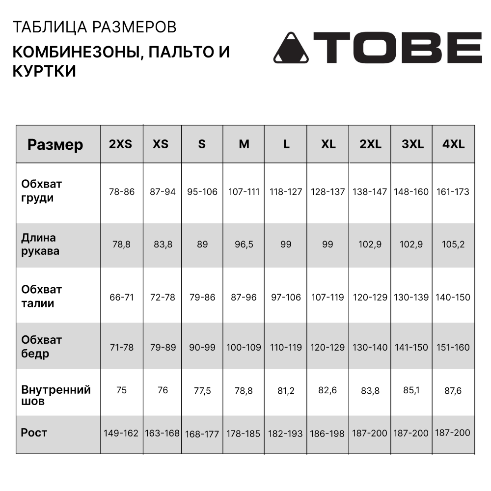 Комбинезон Tobe Tiro V3 без утеплителя Orion Blue, XL