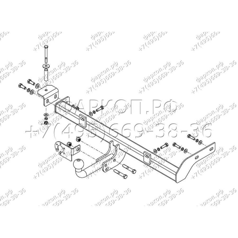 Купить фаркоп lada kalina 2117, 2118 2004-2012 - vaz-18 avtos по цене 4 618 р. Низкие цены. Большой выбор. Доставка по всей России. Интернет-магазин в Москве. Только положительные отзывы!