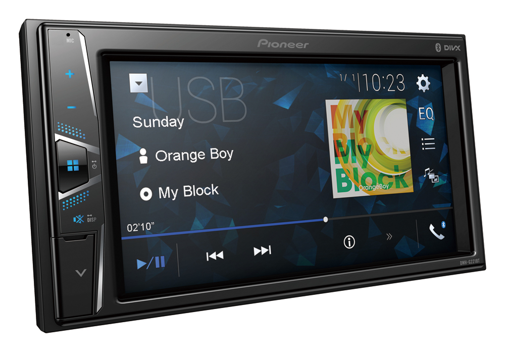 Автомобильный цифровой медиа-ресивер PIONEER DMH-G221BT