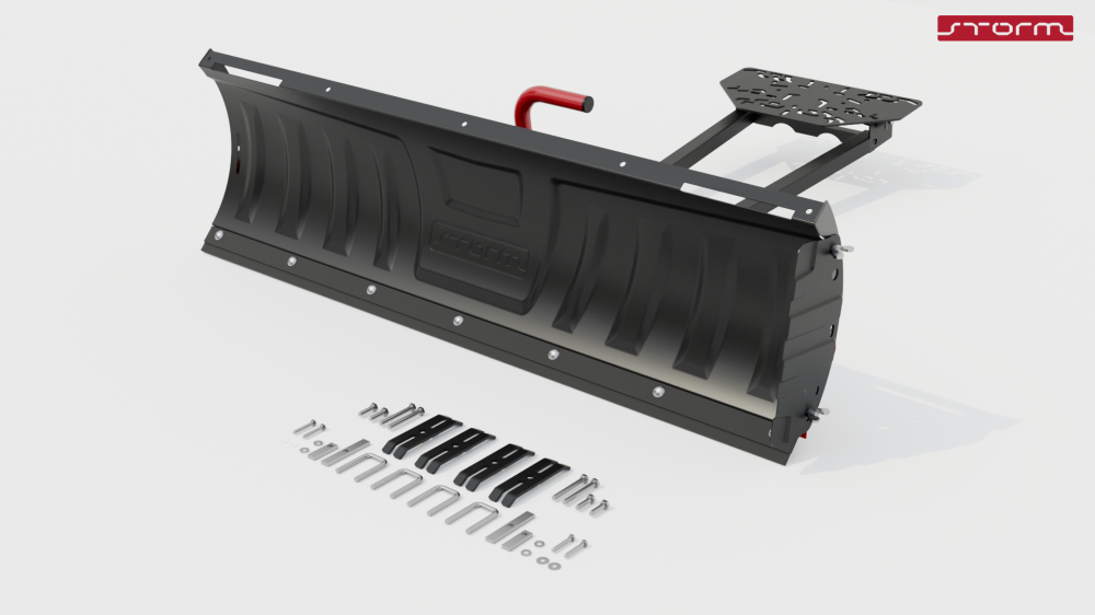 Купить снегоотвал 150 см с универсальной площадкой черный mp1000v2 storm по цене 26 676 р.. Низкие цены. Большой выбор. Доставка по всей России.  Интернет-магазин в Москве. Только положительные отзывы!