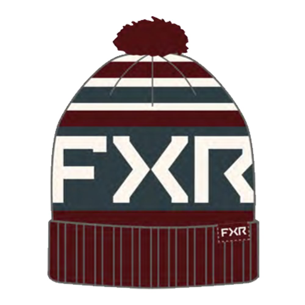 Шапка FXR Helium Merlot/Dark Steel, YTH