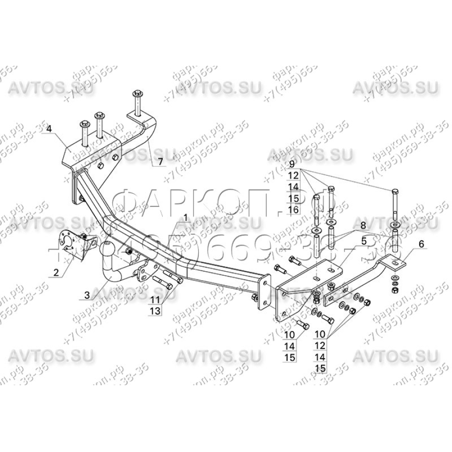 Купить фаркоп toyota alphard 2008-2015 - ty 39 avtos по цене 11 322 р. Низкие цены. Большой выбор. Доставка по всей России. Интернет-магазин в Москве. Только положительные отзывы!