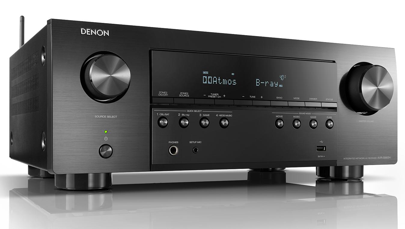 Домашний кинотеатр DENON AVRS960HBKE2 Canton GLE Black\Makassar 1