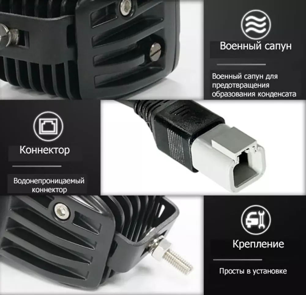 Купить aurora alo-2-d1j светодиодная фара по цене 3 990 р.. Низкие цены. Большой выбор. Доставка по всей России.  Интернет-магазин в Москве. Только положительные отзывы!