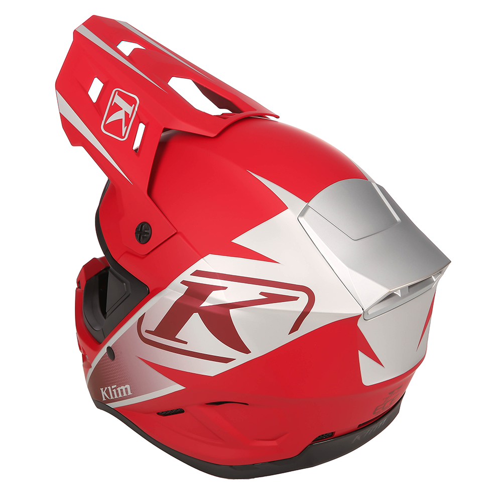 Шлем Klim T1 Freeride без подогрева Descent Matte Chili Pepper, 2X