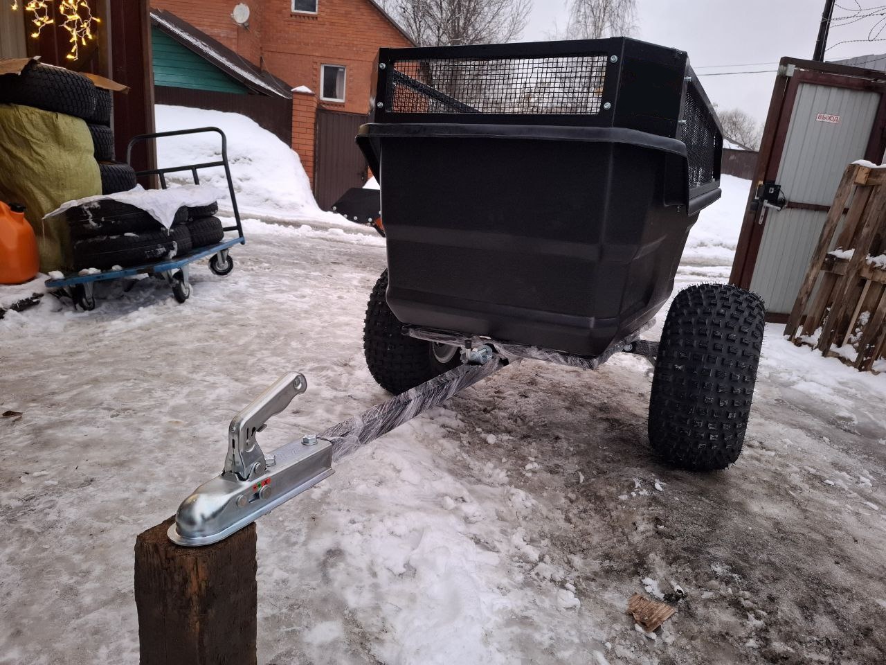 Прицеп для квадроцикла Gorilla Trailer X1500S для квадроцикла ATV по низкой цене в Москве. Можете купить недорого и в наличии!Доставка по России. Всего 52 870 р.