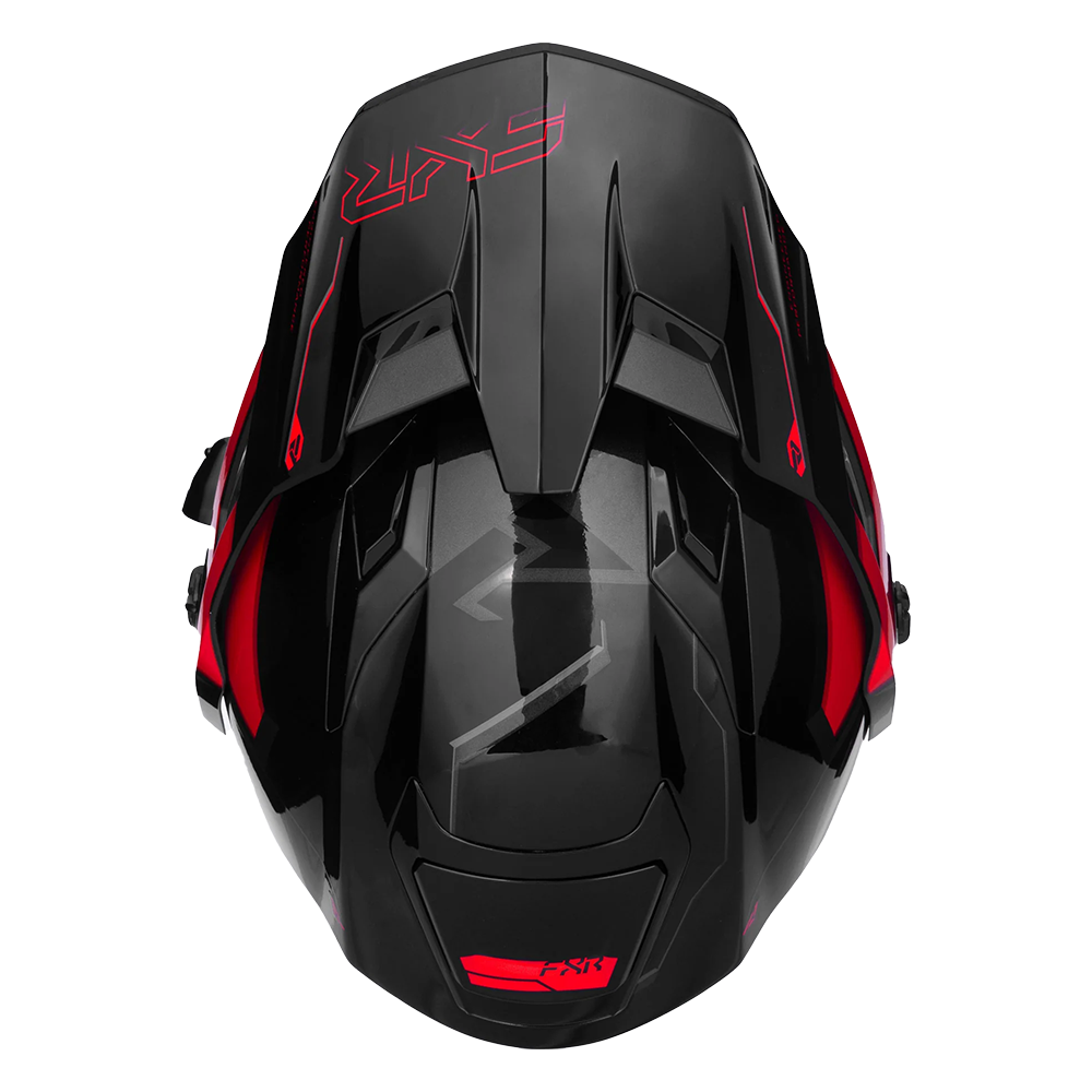 Шлем FXR Maverick X Pro с подогревом Black/Red, 2XL