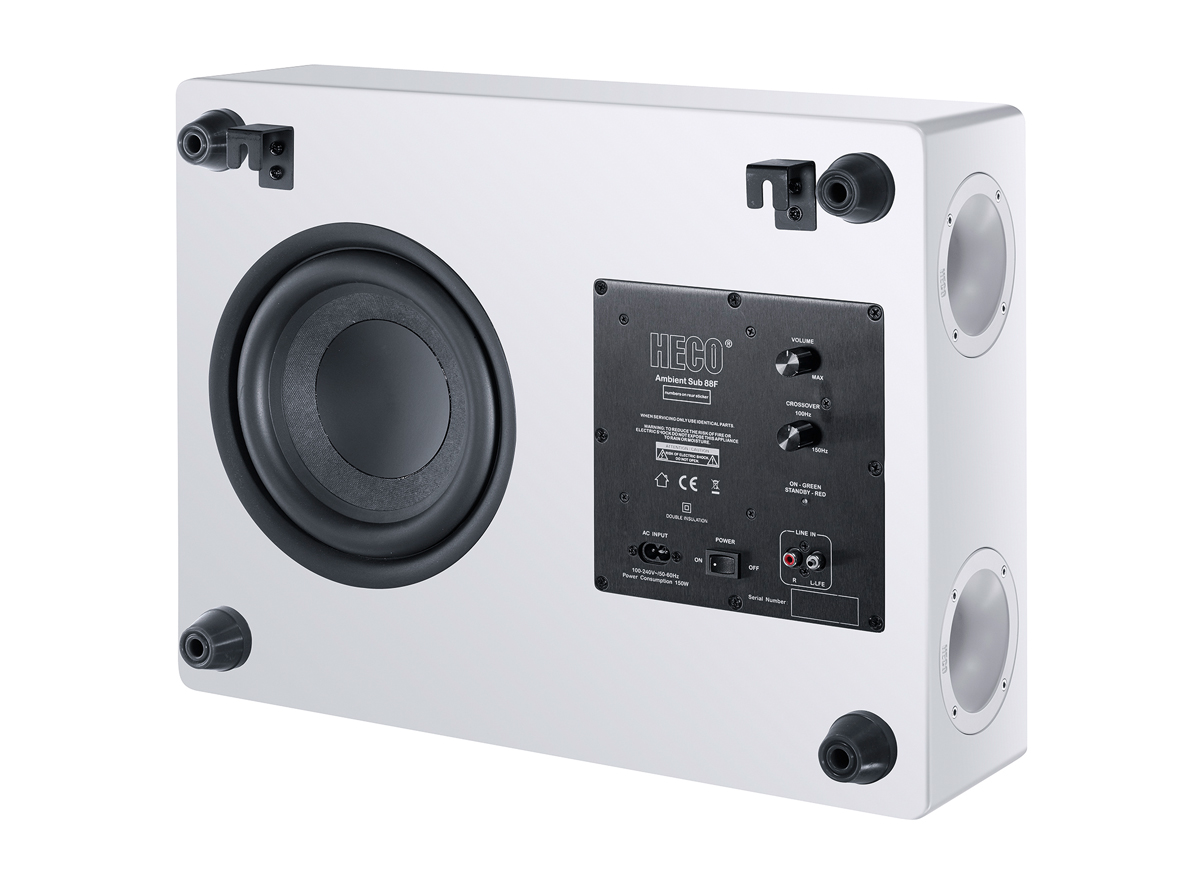 Сабвуфер HECO Ambient Sub 88 F Black