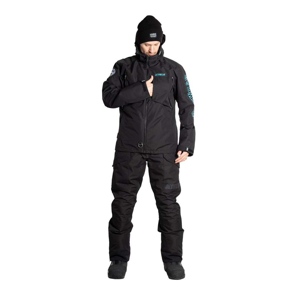 Куртка Jethwear Crisp с утеплителем Black/Blue, XXL