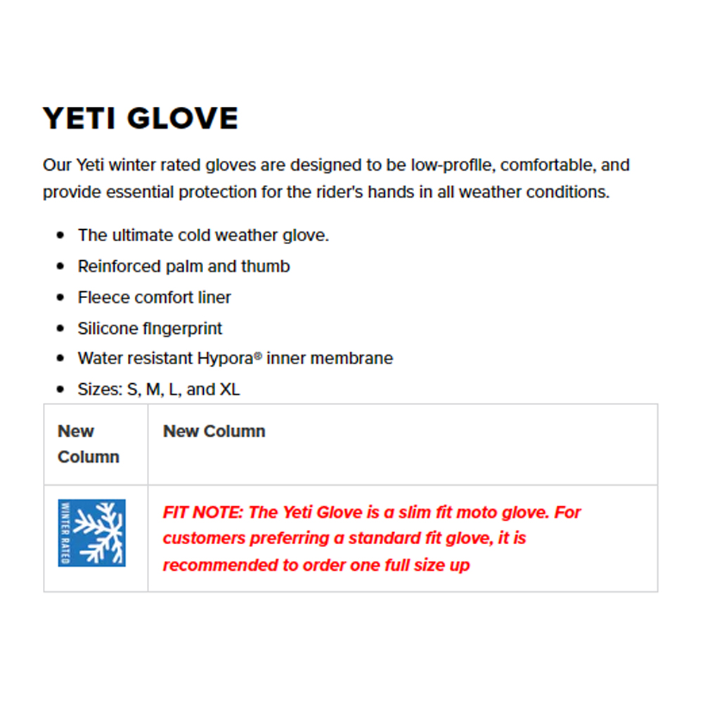 Перчатки EVS Yeti HI-VIZ, Small