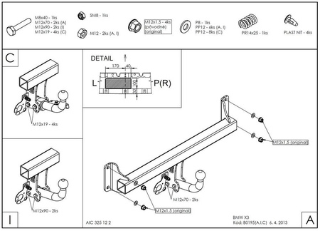 Купить фаркоп bmw x3 2010-2017, bmw x4 2014-2018, кроме моделей с m-пакетом - b019a galia по цене  Низкие цены. Большой выбор. Доставка по всей России. Интернет-магазин в Москве. Только положительные отзывы!