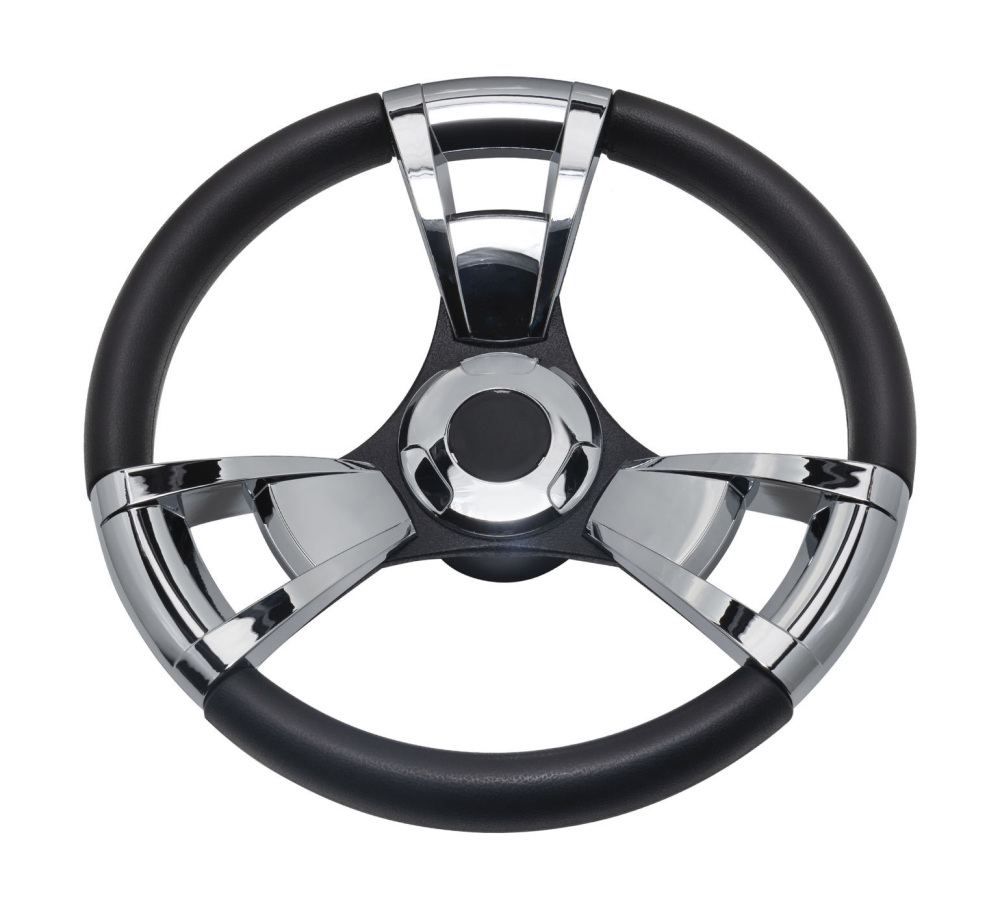 Купить рулевое колесо штурвал руль 350 мм gussi 013 хром италия 30133581sgu по цене  Низкие цены. Большой выбор. Доставка по всей России. Интернет-магазин в Москве. Только положительные отзывы!