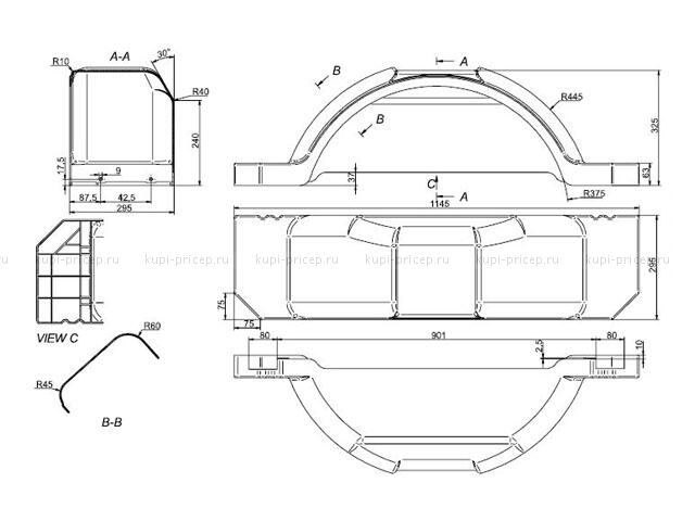 Купить крыло прицепа лодочного пластик с подножкой knott 6a6595.102 по цене 0 р.. Низкие цены. Большой выбор. Доставка по всей России. Интернет-магазин в Москве. Только положительные отзывы!