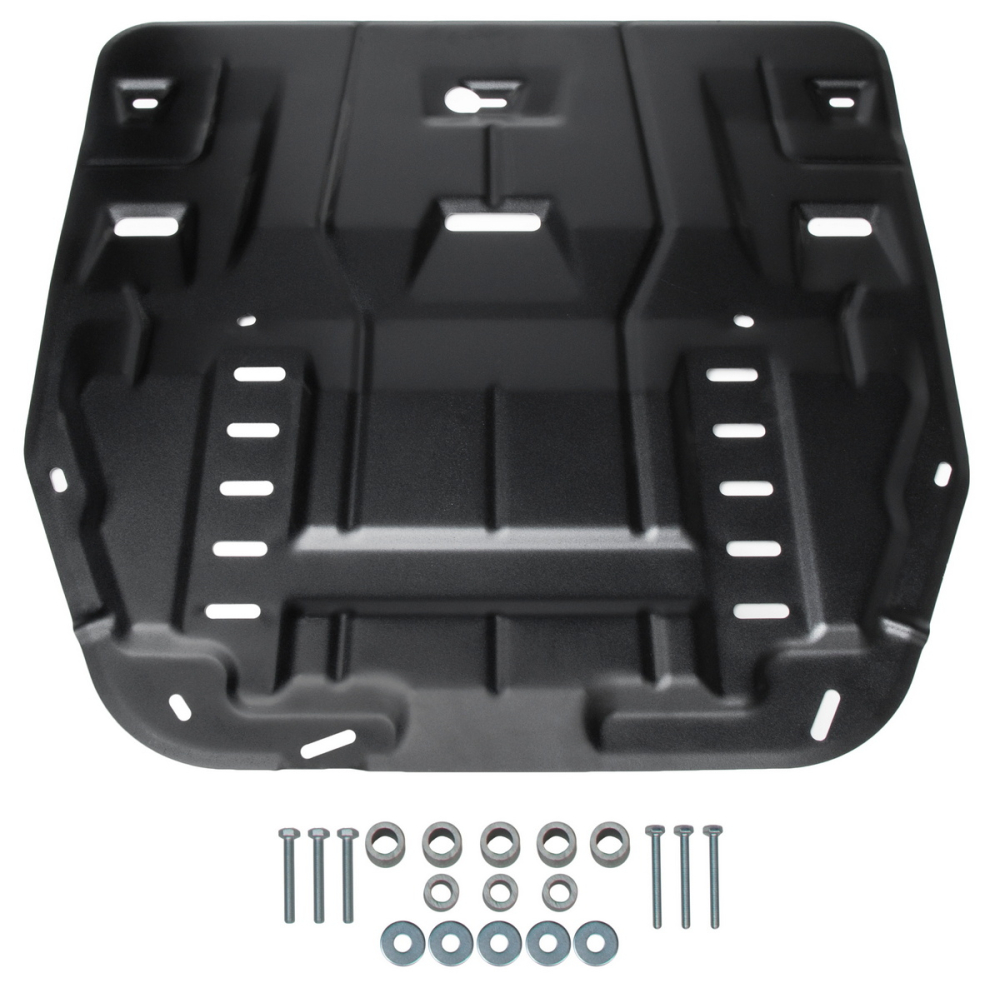 Защита картера + КПП , AutoMAX, Сталь, Hyundai Santa Fe 2020-, V - 2.2d; 2.5; 3.5/KIA Sorento 2020-, V - 2.2d; 2.5; 3.5/Hyundai Tucs (AM.2862.1) Rival