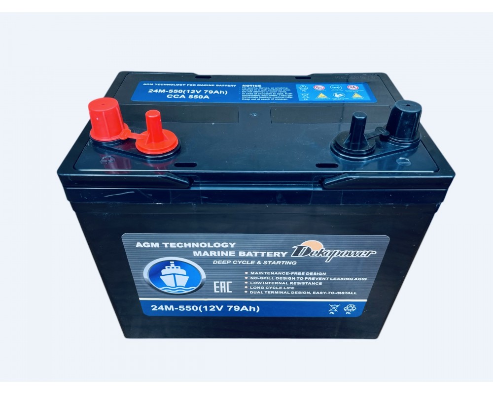 Купить аккумулятор лодочный dekarouse marine 24m-550 79 ач 12v agm по цене 22 400.00 р. Низкие цены. Большой выбор. Доставка по всей России. Интернет-магазин в Москве. Только положительные отзывы!