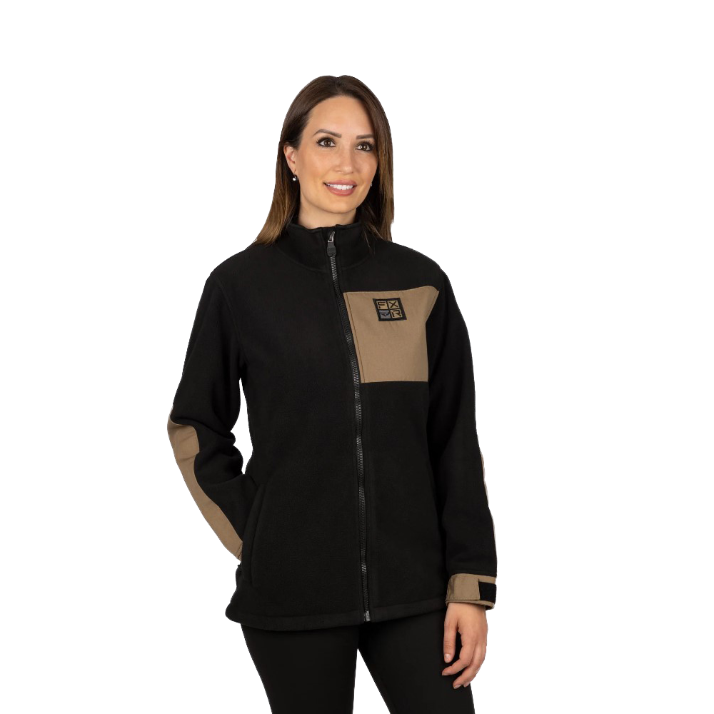 Куртка FXR Grind Fleece без утеплителя Black/Canvas, L