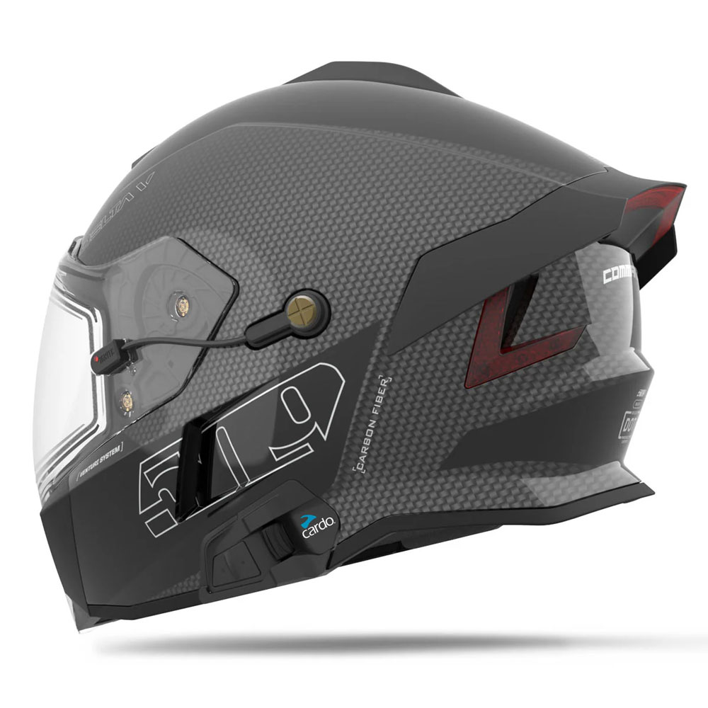 Шлем 509 Delta V Carbon Commander с подогревом Legacy - Gloss Finish, 3X