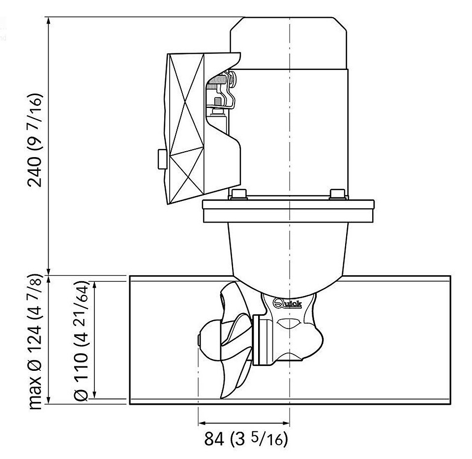 Купить подруливающее устройство под тоннель диаметром 110 мм, мощность 1,3 квт, упор 25 кгс, с джойстиком, без тоннеля в комплекте по цене 116 698 р. Низкие цены. Большой выбор. Доставка по всей России. Интернет-магазин в Москве. Только положительные отзывы!