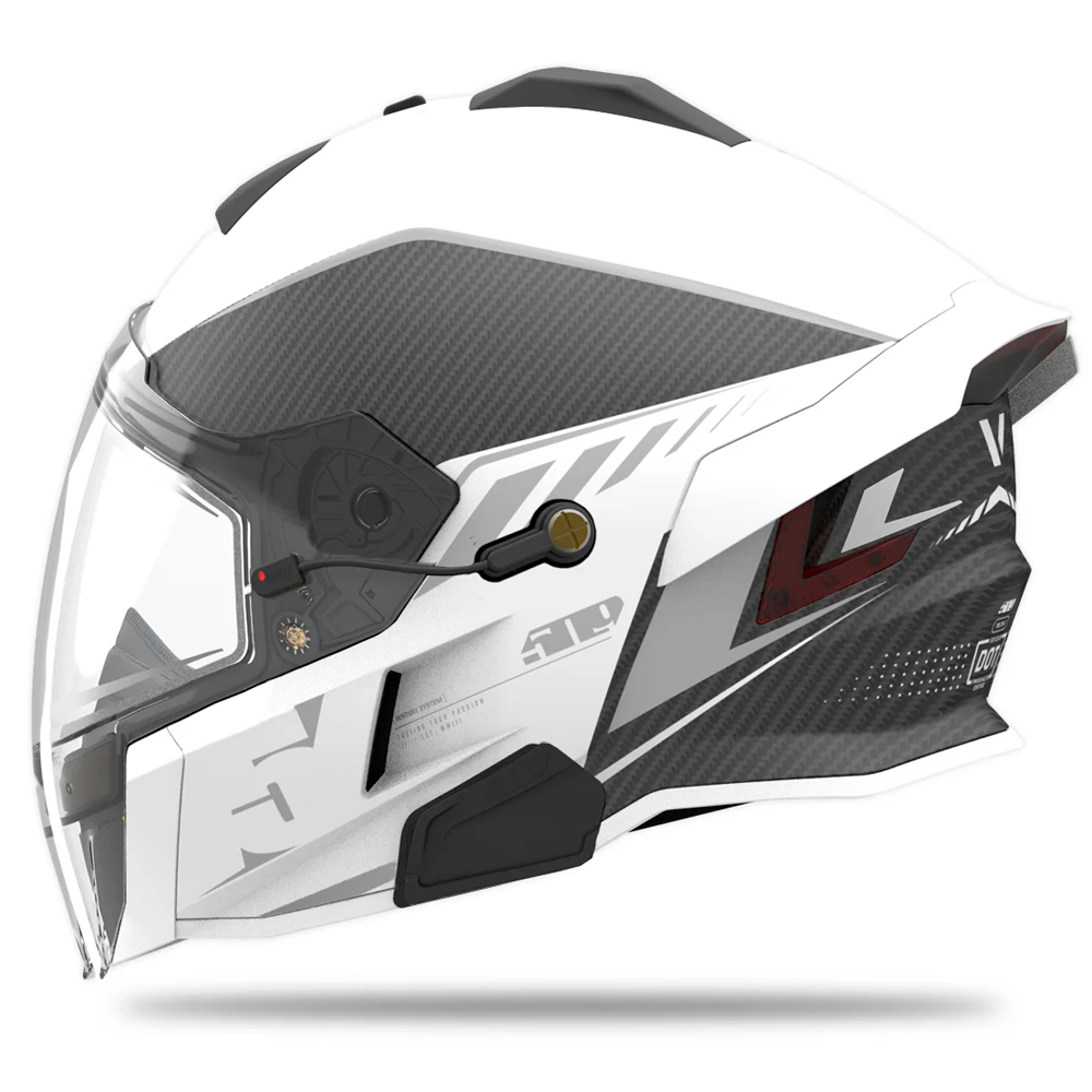 Шлем 509 Delta V Carbon Commander с подогревом Storm Chaser Reflect, 3X